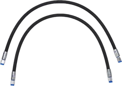 Hydraulische Gasklepslang voor Graafmachines - 2 Stuks 32 inch M14 X 1/4 inch Interface voor Mini-Graafmachines tot 60 MPa 8702 PSI