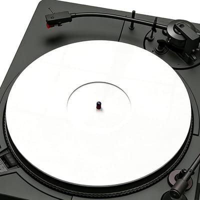 Verbeterde Acryl Slipmat voor Draaitafels: 300MM Gym Tafelmat, Verbeterde Geluidskwaliteit, Vinyl Platen Slipmat voor Universele Draaitafels, Ideaal voor DJ's en Muziekliefhebbers