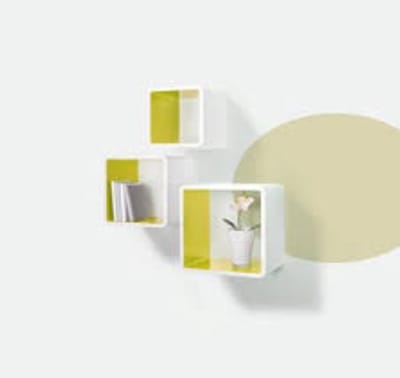 Sigel Vierkante Wandmodule Set Wit/Groen