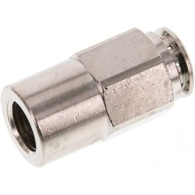 12mm x G1/4'' Messing Insteekfitting Binnendraad NBR
