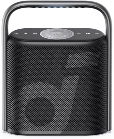 Draagbare Bluetooth Luidspreker - Draadloze Speaker - Muziek en Geluid - Ruimtelijke Audio 3D - 22cm Breed - Zwart