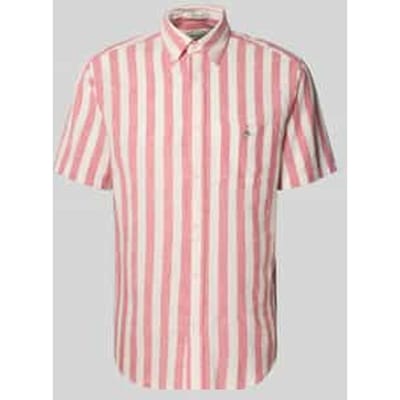 Gant Reg Shield T-shirt Met Korte Mouwen En V-hals Blauw M Vrouw