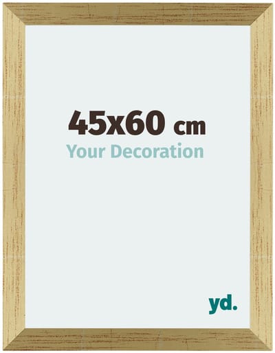 Your Decoration - Puzzellijst 45x60 cm - Goud Glans - Puzzellijst 500-1000 stukjes - MDF Fotolijst - Mura