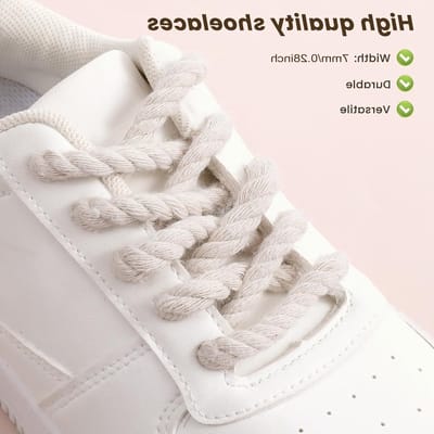 Dikke Veters voor Sneakers en Sportschoenen, 1 Paar Chunky Laces van 140 cm, Stijlvolle Vervangingsveters voor Mannen en Vrouwen, Perfect voor Gym en Casual Gebruik