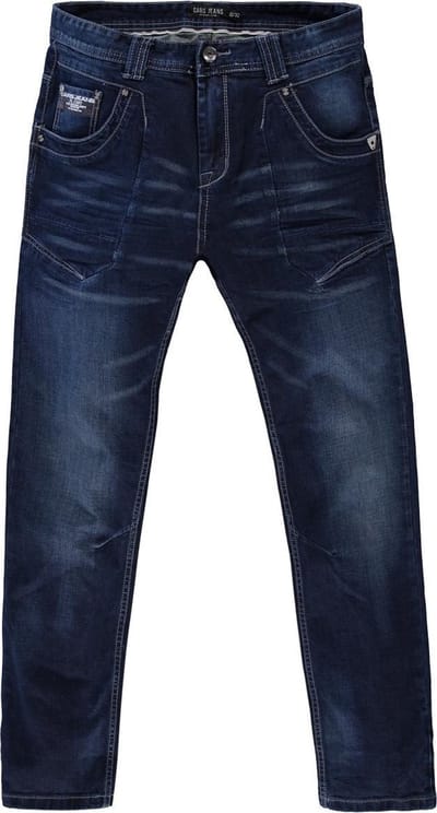 Cars Jeans - Maat 38/34 - Heren BEDFORD 601 Regular Comfort Stretch Dark Used
