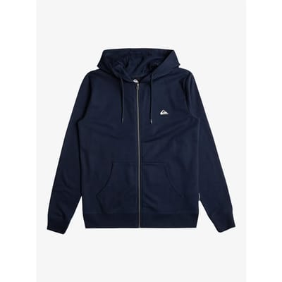 Quiksilver Basic Sweatshirt Met Rits Blauw 8 Years Jongens