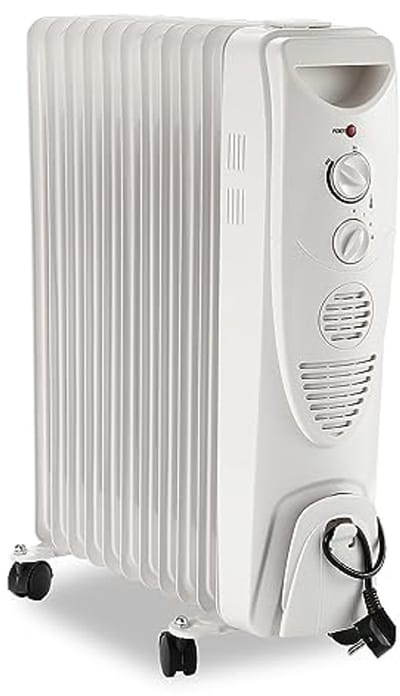 Energiebesparende Elektrische Radiator met 11 Ribben en 3 Warmtestanden