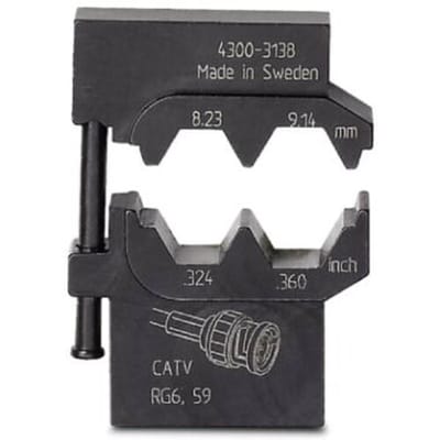 Phoenix Contact CRIMPFOX-M CX-3/DIE 1212089 Krimpprofiel Coax-connectoren RG6, RG59 Geschikt voor merk Phoenix Contact 469547