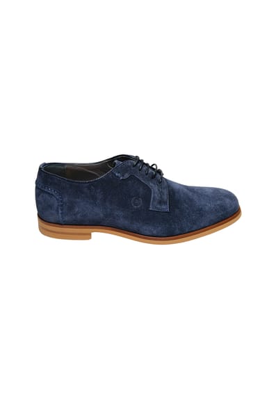 pb10192G9ecam760 Pollini Men Suede Blue