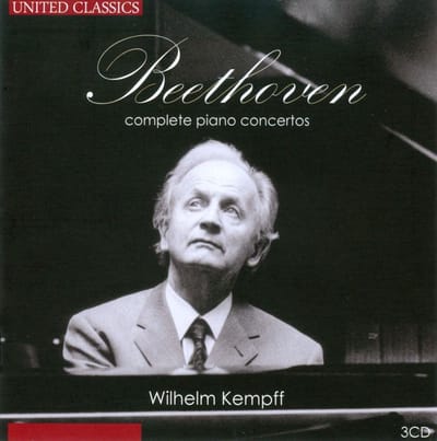 Wilhelm Kempff - Beethoven: Complete Piano Concertos (3 CD)