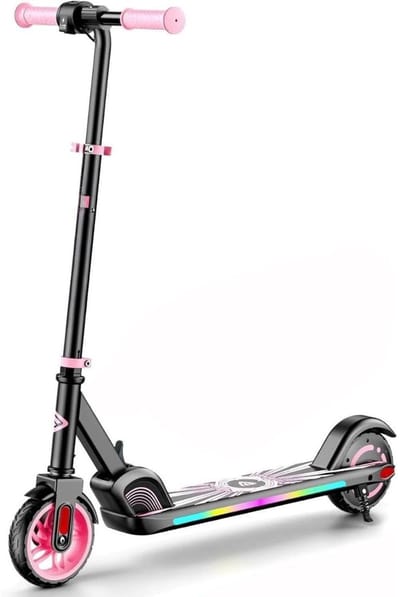 SCH® Elektrische Step voor Kinderen - Elektrische Step - Zwart- 75cm x 37cm x 26cm