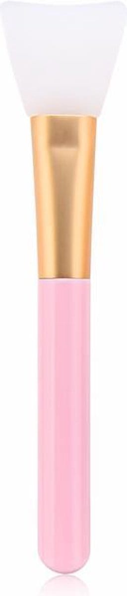 Masker kwast - Siliconen Kwast voor Gezichtsmasker - Make Up Kwasten - Roze