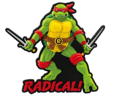 Monogram Int. Teenage Mutant Ninja Turtles Soft Touch Magnet Raphael Magnets