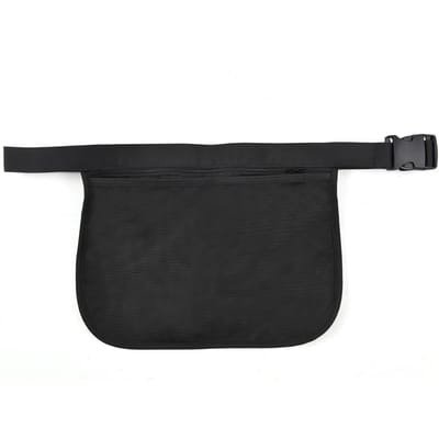 Pochette de taille pour balle de Tennis, sac banane en maille réglable, porte-balle de Tennis pour femmes et hommes noir