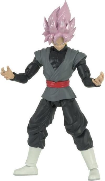Bandai - Dragon Ball Super - Super Saiyan Rosé Goku Black Dragon Star Figuur 17 cm - Goku Black Action Figure en accessoires - Officieel gelicentieerd Dragon Ball - Speelgoed voor kinderen 4+ - 35866
