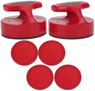 Dailygoody - Air Hockey Vervanging - Rode Air Hockey Pushers