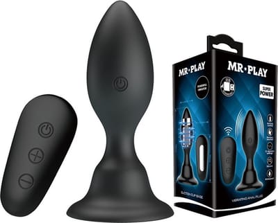 Mr. Play - vibrerende buttplug remote - 10,8 cm