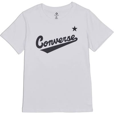 T-shirt Korte Mouw Converse Scripted Wordmark Tee