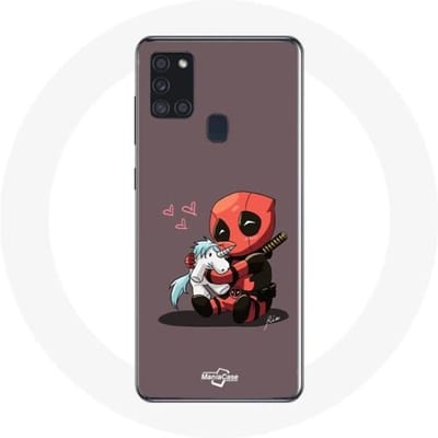 Samsung Galaxy A21S DeadPool eenhoornhoesje