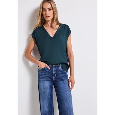 V-hals blouse shirt