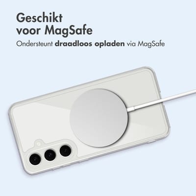 imoshion Hoesje - Geschikt voor Samsung Galaxy S25 FE - Protective Backcover - Transparant