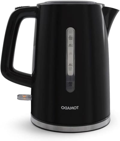 Waterkoker Plastic - Snel Koken - Warme Dranken - Automatische Uitschakeling - 1.7 Liter - Zwart