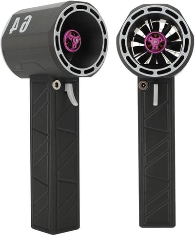 Elektrische Luchtblazer - Turboventilator Krachtig - Stof Verwijderen - Borstelloze Motor - 8000 mAh Batterij - Zwart