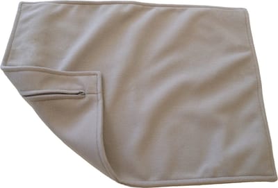 Beurer HK 48 Kussensloop voor Warmtekussen - Grijs - 46 x 36 cm - Oeko-Tex® Standaard 100 - Vilt - Machinewasbaar