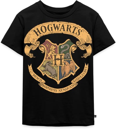 Harry Potter Zweinstein Wapenschild Hogwarts Premium T Shirt Kinderen