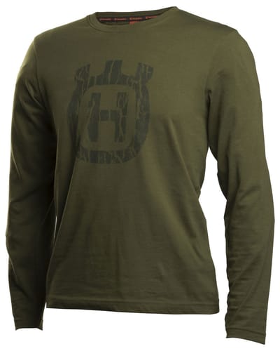 Husqvarna shirt lange mouw bark camo xs