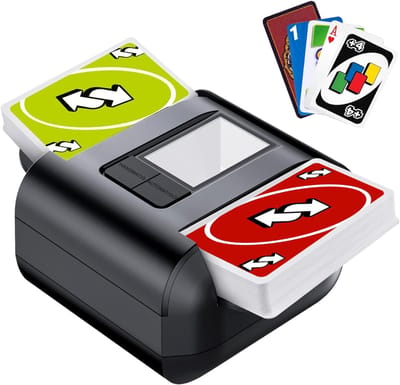 AMA® Kaartschudmachines - Automatische Kaartenschudder - Elektrische Kaartenschudder - Lichtgewicht - Draagbaar