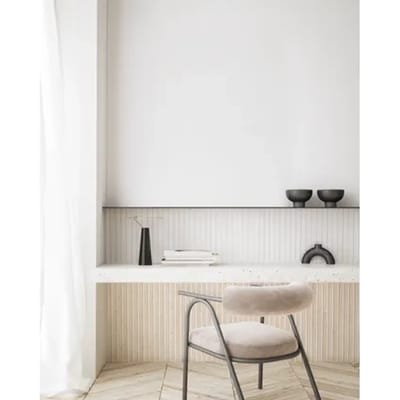 Maestro Latt Lattenwand - Concrete Bloom + White - 277x30xcm - 20mm - 2 Stuks
