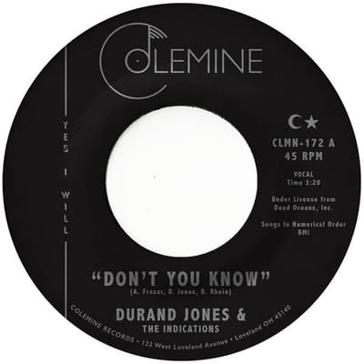 Durand Jones & The Indications - Don't You Know (7" Single)