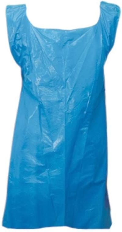 Schort | Scheurschort | Blauw | 100 st. | Disposable | Wegwerp | Bescherming | Hygiënisch