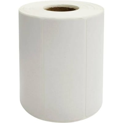 Renkforce RF-5998014 Rol met etiketten 75 x 30 mm Thermisch papier Wit 800 stuk(s) Sterk hechtend Multifunctionele etiketten