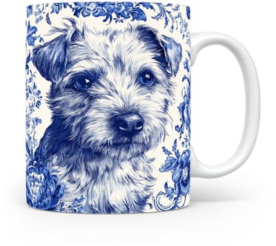 Mok Norfolk terrier Beker voor koffie of tas voor thee, cadeau voor dierenliefhebbers, moeder, vader, collega, vriend, vriendin, kantoor, opa, oma, hond, kerst, sinterklaas, verjaardag