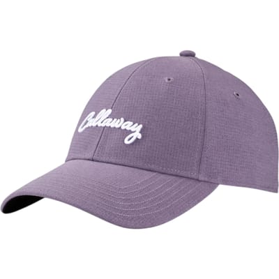 Callaway Geborduurd Logo Magnetische Ball Marker Golfcap (Lavendel Paars)