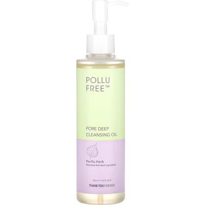 Merci Farmer, Polupree, Huile nettoyante en profondeur pour les pores, 200 ml (7,03 fl oz) beige