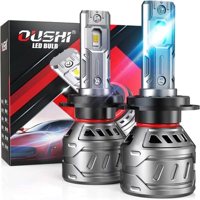 H7 LED Koplampen 14000LM 70W 6000K Xenonwit | Waterdicht Mini-ontwerp Voor Autoverlichting (2 Stuks)