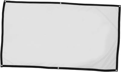 Projectiescherm - Filmscherm - Thuisbioscoop Creëren - 170 Graden Kijkhoek - 159 x 90 cm - Wit