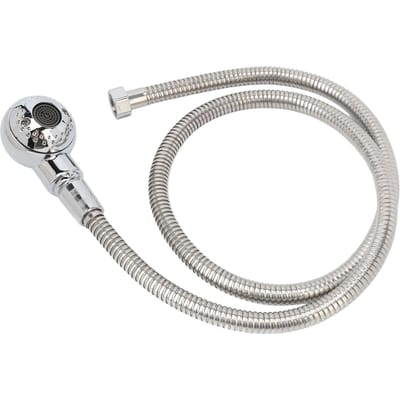 Shampoobak Kraan Drukverhoging Waterbesparing 100cm Pijp 120cm Zachte Slang Shampoobed Sproeier Kit white