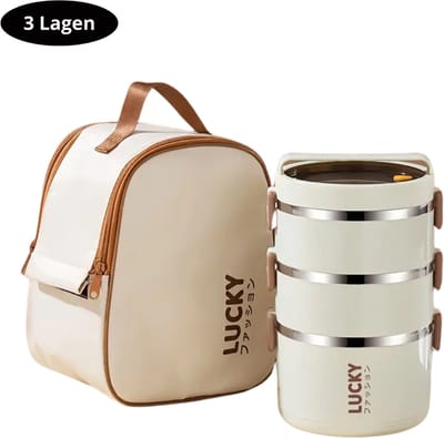 Nivard Koeltas - Koelbox - Koelelementen - Coolbox - Auto - Lunchtas - Strand - Beige - 3 Lagen