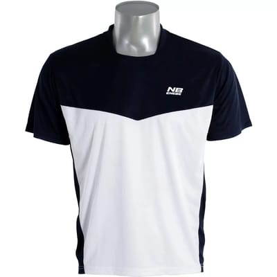 Technisch T-shirt Enebe Magneto Blanco/Marino - S