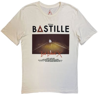 Bastille - Bad Blood Album Photo Heren Tshirt - S - Creme