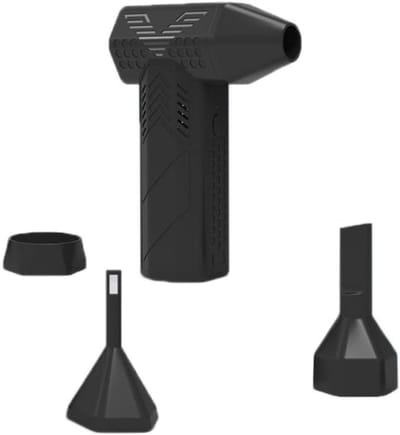 Mini Ventilator - Krachtige Blazer - Stof Verwijderen - 130.000 RPM Motor - 52 m/s - Zwart