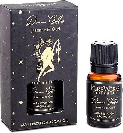 Pure Works - Divine Goddess - Geurolie - Manifestatie - Olie - Jasmijn - Oudh - 10ml - Song of India