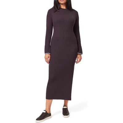 Scotch & Soda Mock Nkdress Seal Brown Taglia: XS | Maxi abiti Outlet | Donna | Marrone