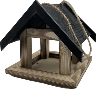 GARDEN SPIRIT Hangend Vogelvoederhuisje - FSC Hout - Vogelhuisje 23x21x25 cm