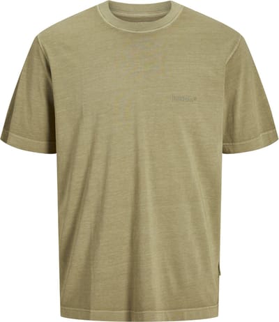JACK&JONES - JORVARENNA PIGMENT DYE TEE SS CREW NECK - Heren - T-shirts