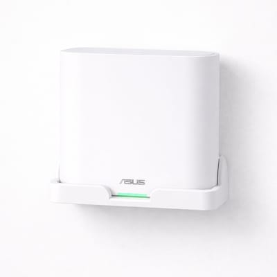 Promount Muurbeugel geschikt voor ASUS BT10 Router – Wandhouder – Inclusief Schroeven en Pluggen – Wit